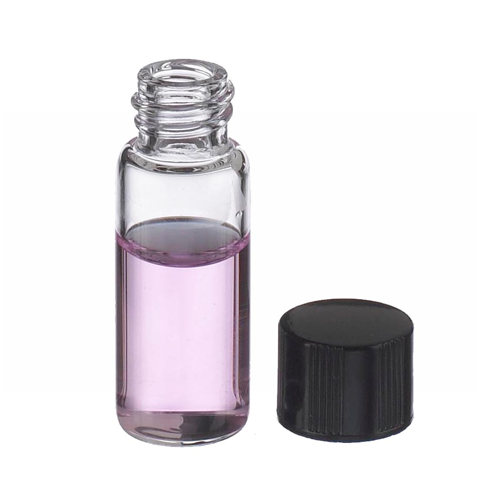 WHEATON E-C取樣瓶 1.8 mL 無色透明 黑色酚醛樹脂蓋 14B橡膠蓋墊 200 個/盒