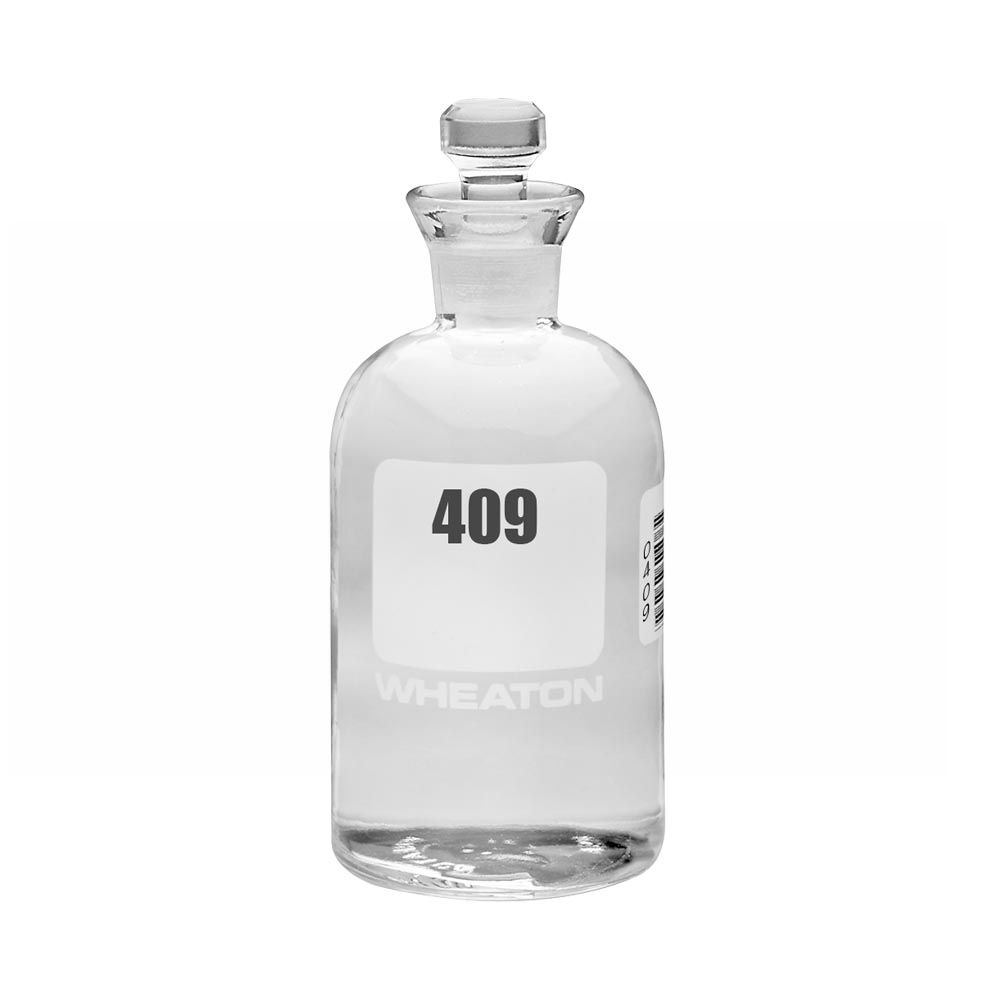 WHEATON 生化需氧量瓶 BOD瓶 300 mL 409 - 432 玻璃robotic塞 24個/盒