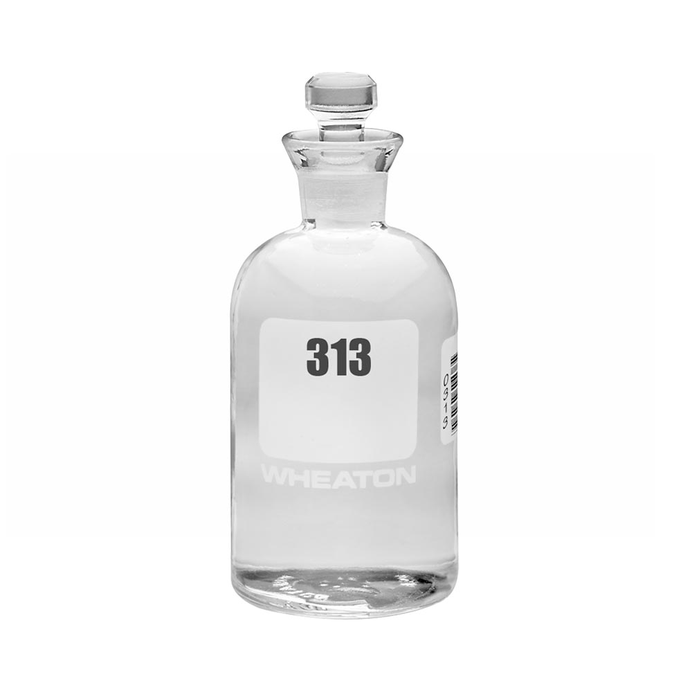 WHEATON 生化需氧量瓶 BOD瓶 300 mL 313 - 336 玻璃robotic塞 24個/盒