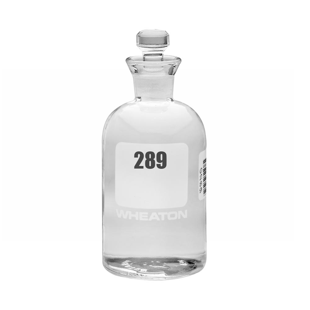 WHEATON 生化需氧量瓶 BOD瓶 300 mL 289 - 312 玻璃robotic塞 24個/盒