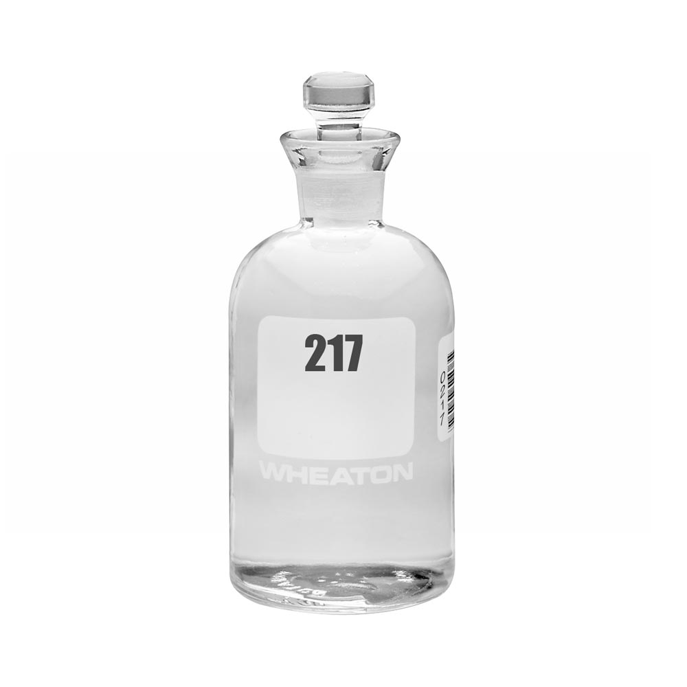 WHEATON 生化需氧量瓶 BOD瓶 300 mL 217 - 240 玻璃robotic塞 24個(gè)/盒