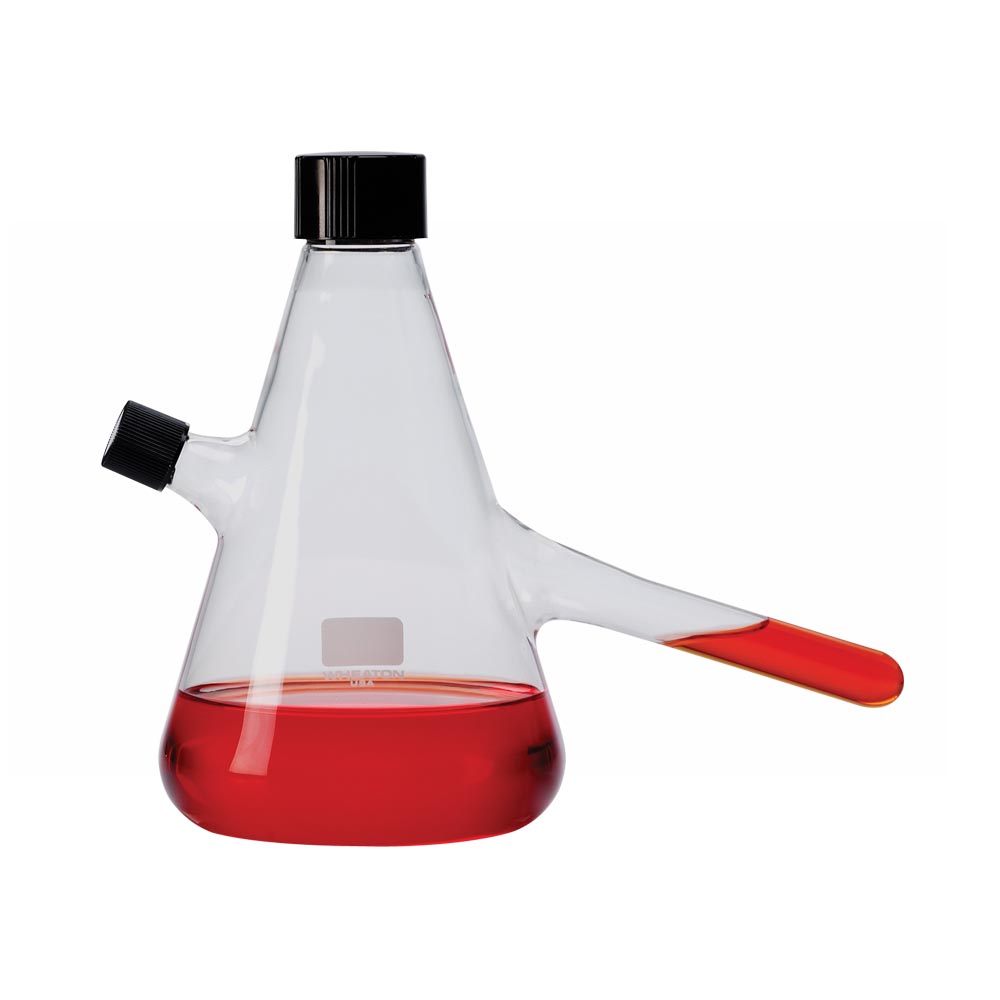 WHEATON 濁度培養瓶 1000mL，側壁直徑14mm，側壁長140mm 1個