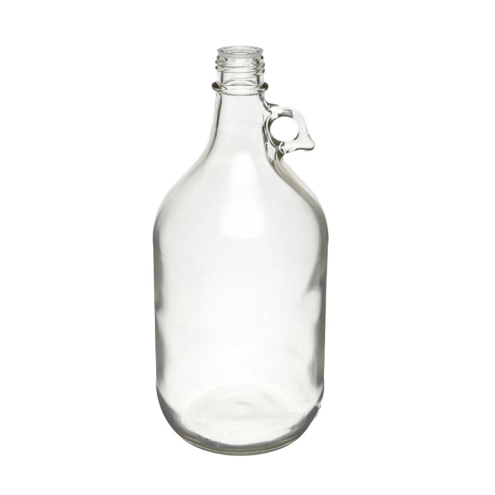 WHEATON 80盎司無色透明安.全涂層試劑瓶 無蓋（可高壓滅菌） 6個/盒