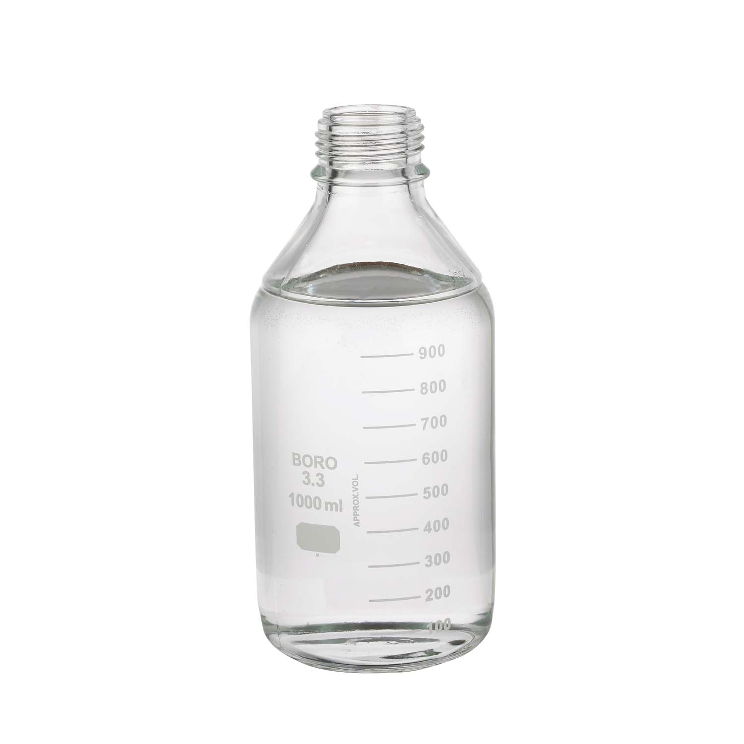 WHEATON 1000mL 帶刻度培養基瓶身 12個/盒