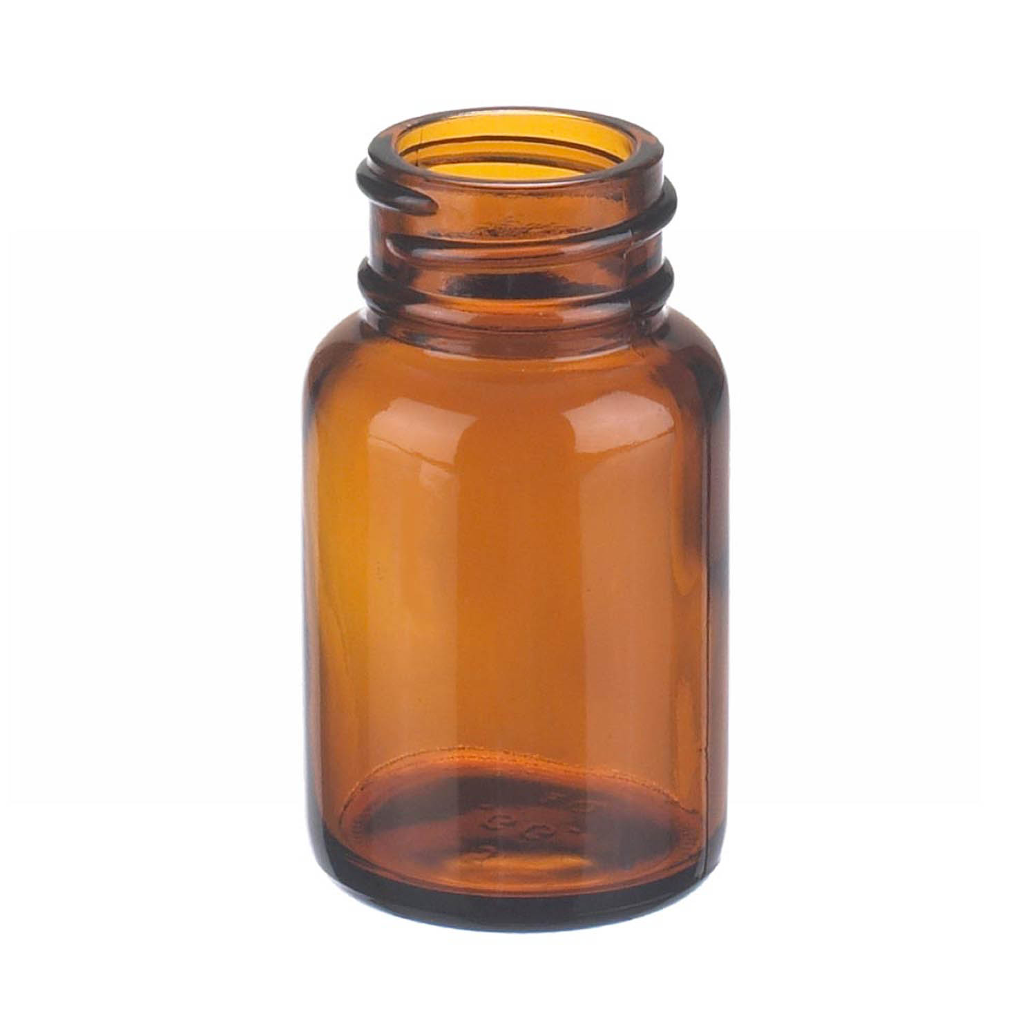 WHEATON 30mL 棕色廣口瓶 無蓋 432個/盒