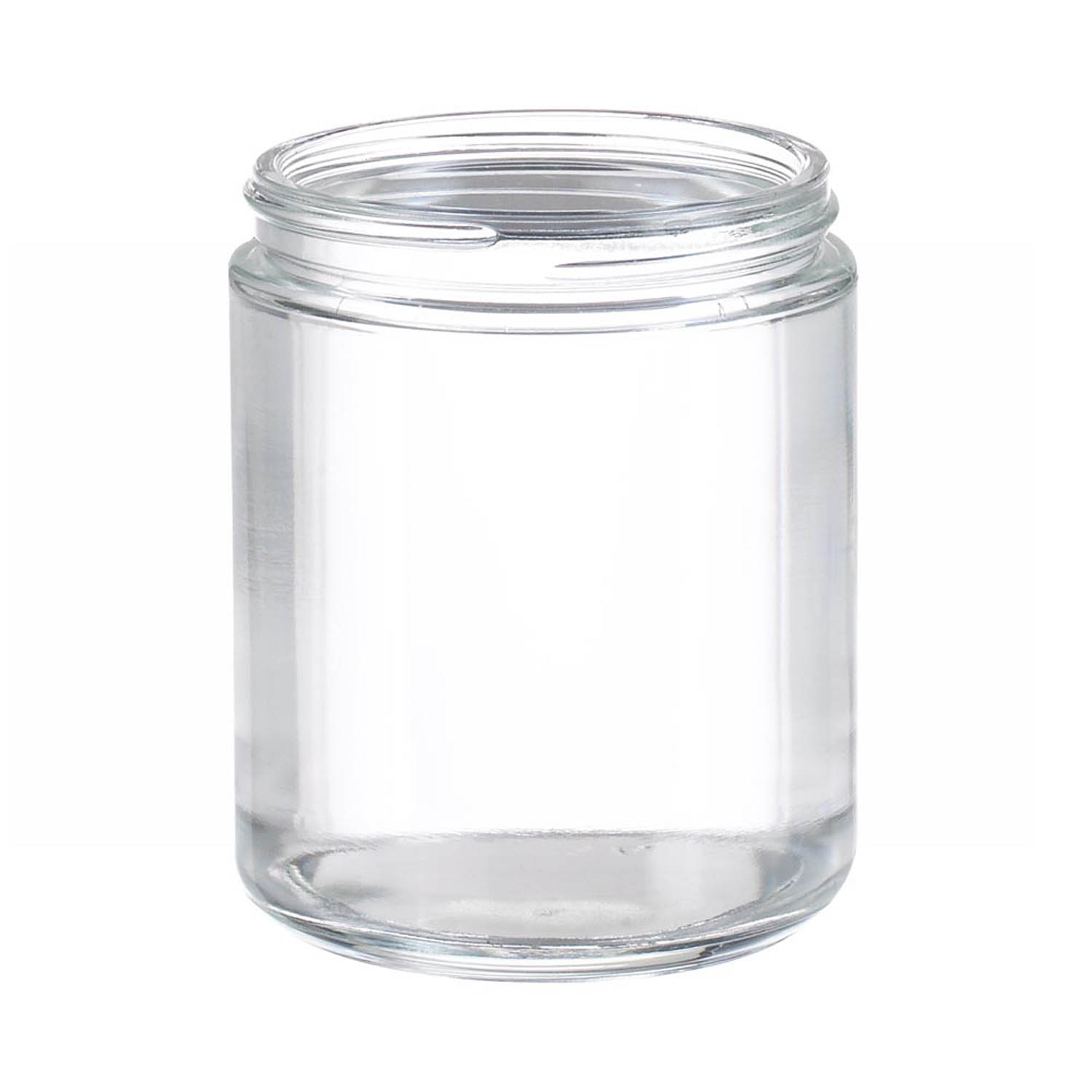 WHEATON 250mL 無色透明直邊罐 無蓋 24個/盒