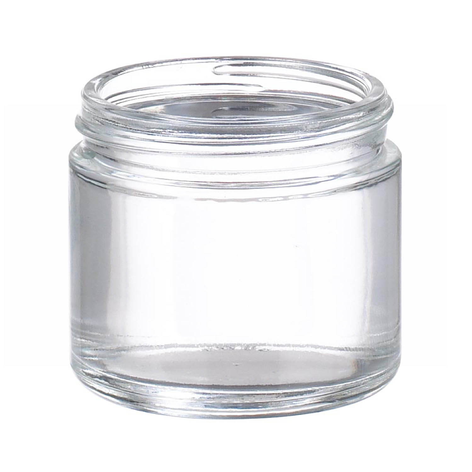 WHEATON 60mL 無色透明直邊罐 無蓋 144個/盒