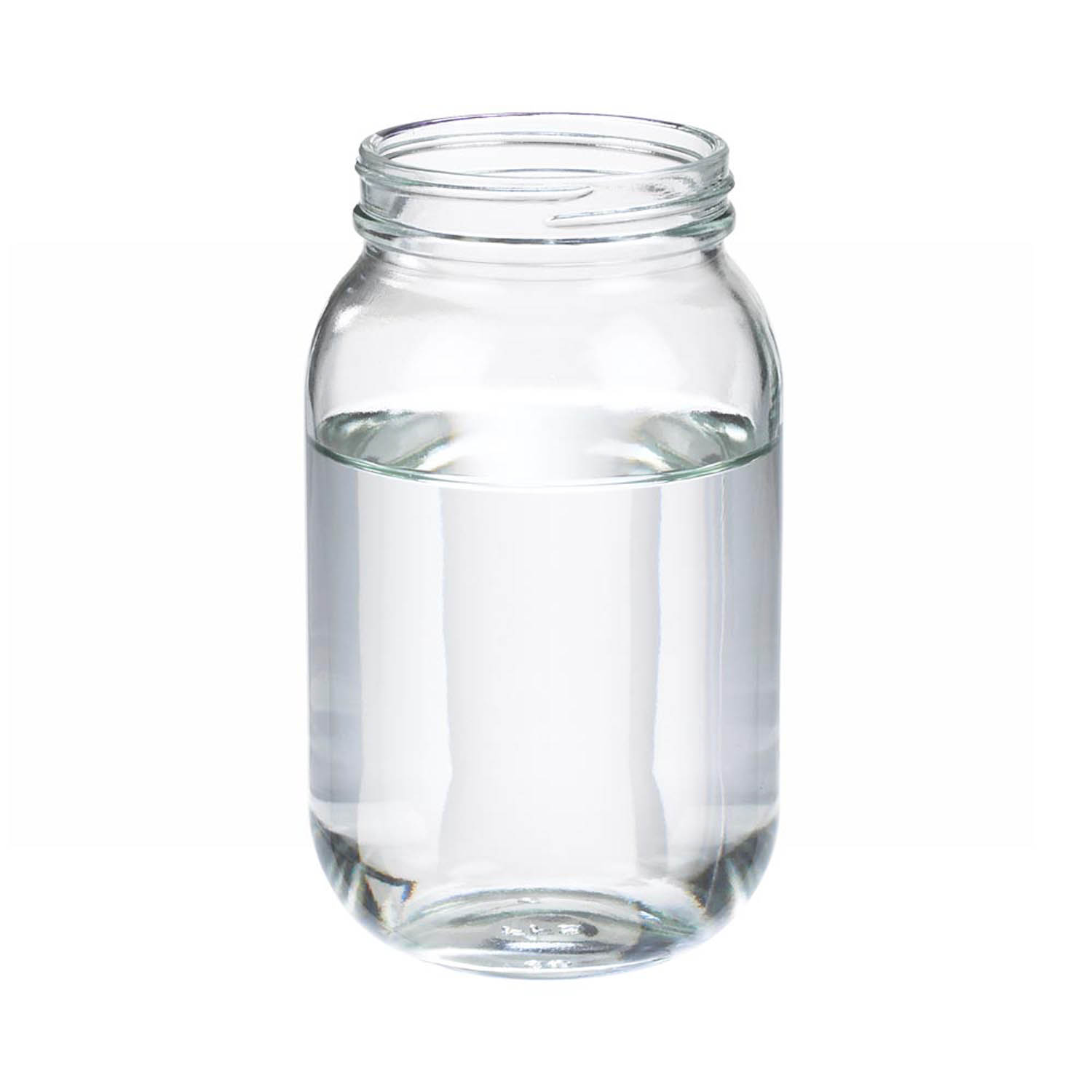 WHEATON 500mL 無色透明標(biāo)準(zhǔn)廣口瓶 無蓋 24個/盒